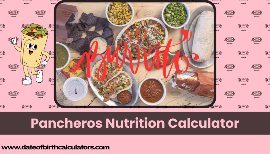 Pancheros Nutrition Calculator